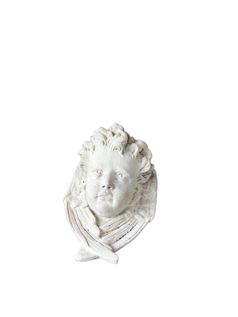 Vintage Sandstone Cherub Shelf