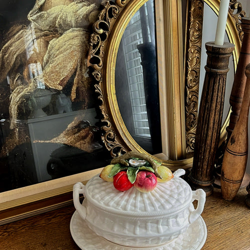 Vintage Garden Harvest Soup Tureen