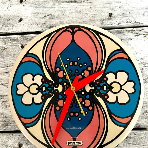 Peter Max + General Electric Daisy Wall Clock