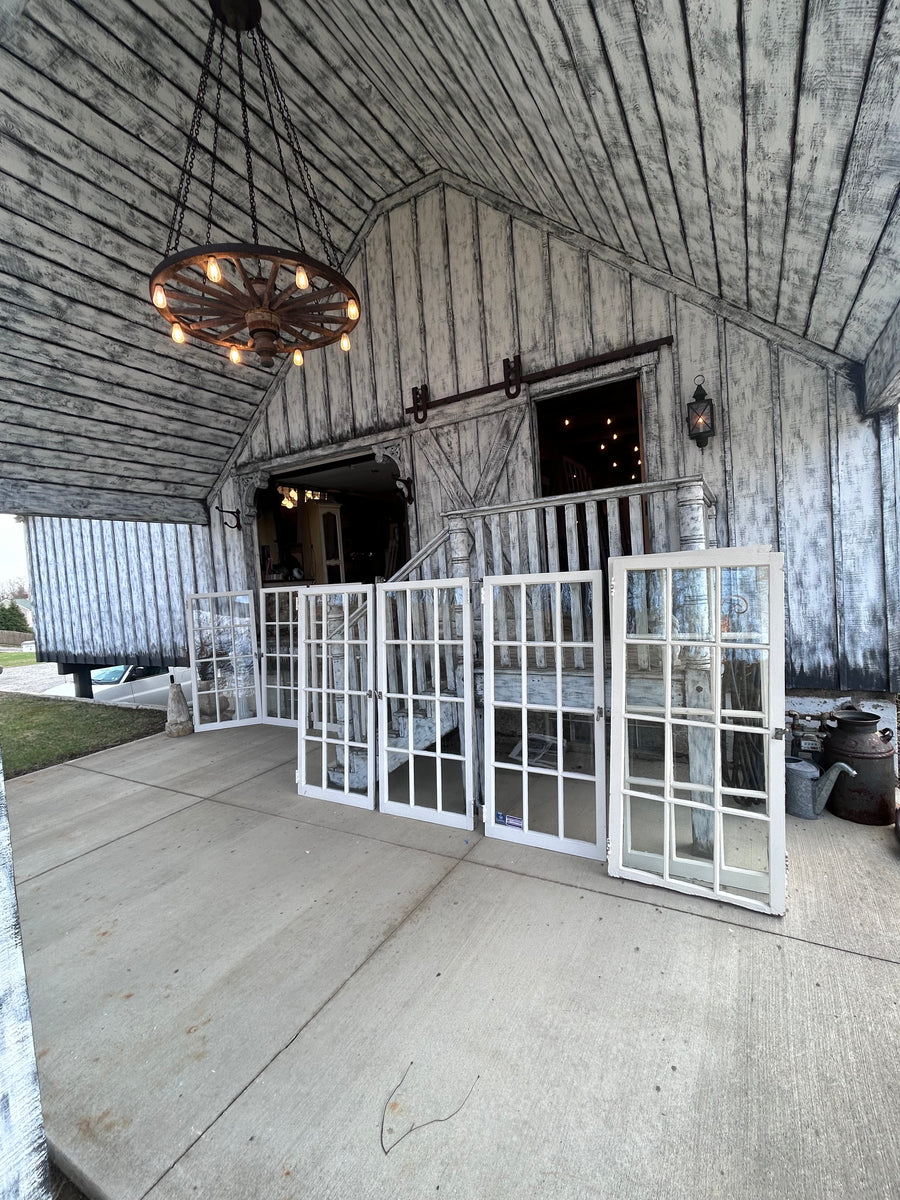 1896 Antique Wavy Glass Windows