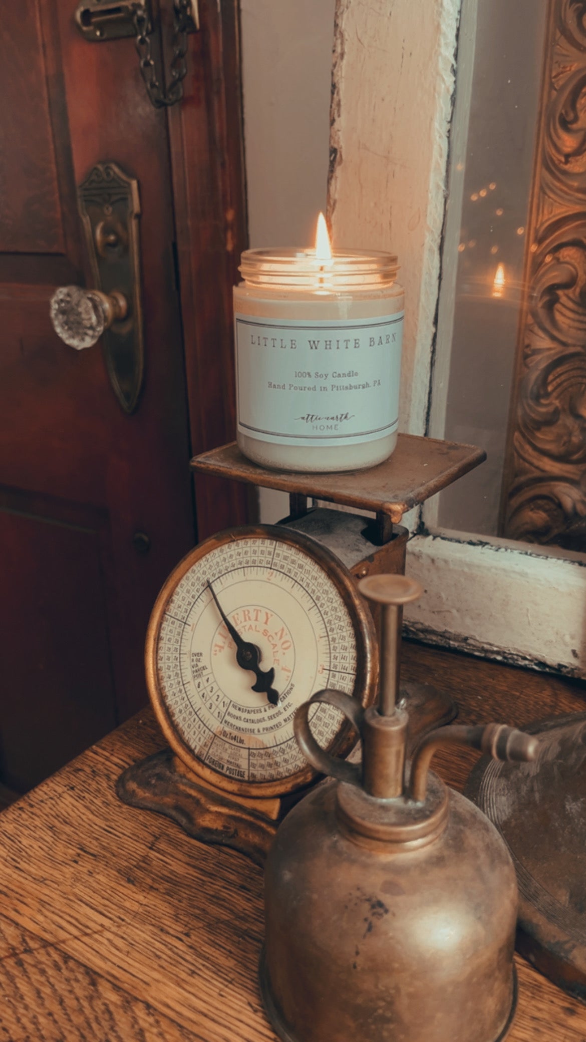 white barn party dress candle Bath & Body Works White Barn 3-Wick Candle in Vanilla Bean