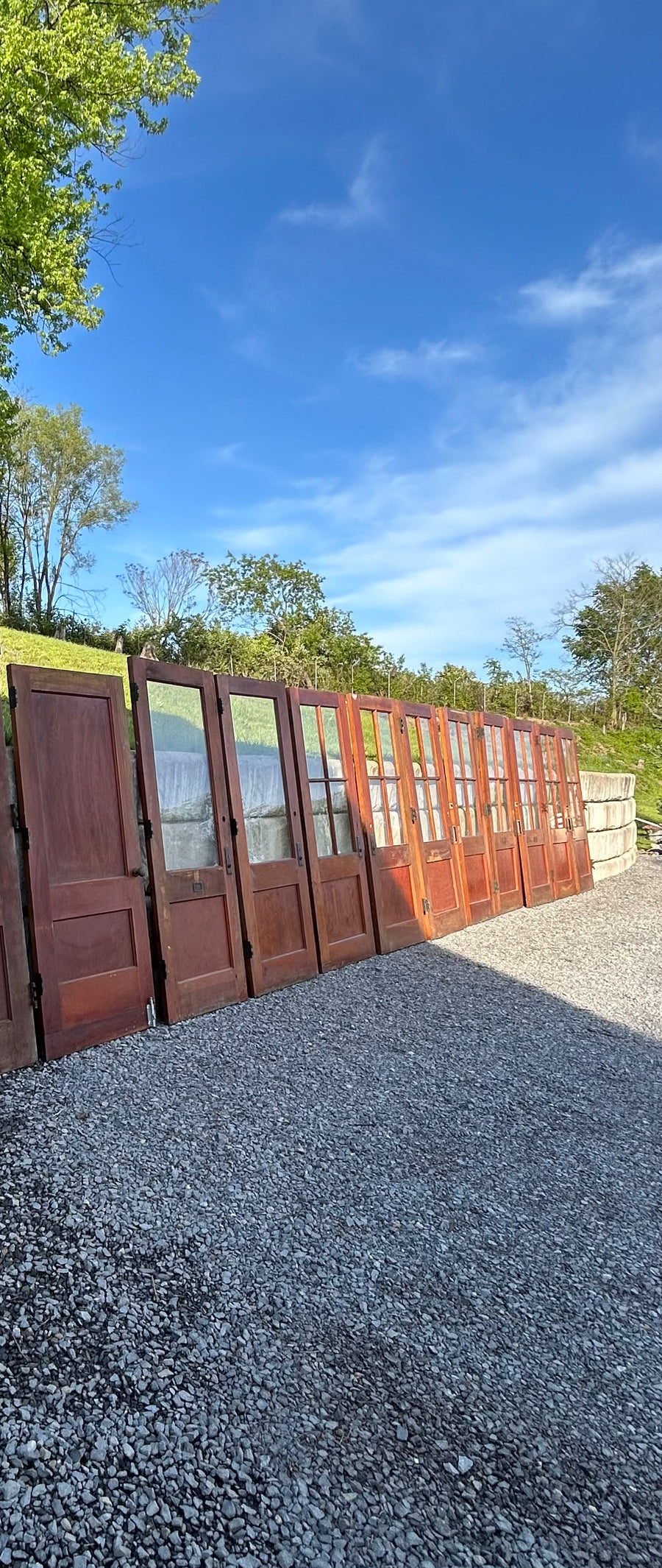Antique Schoolhouse Doors 36”