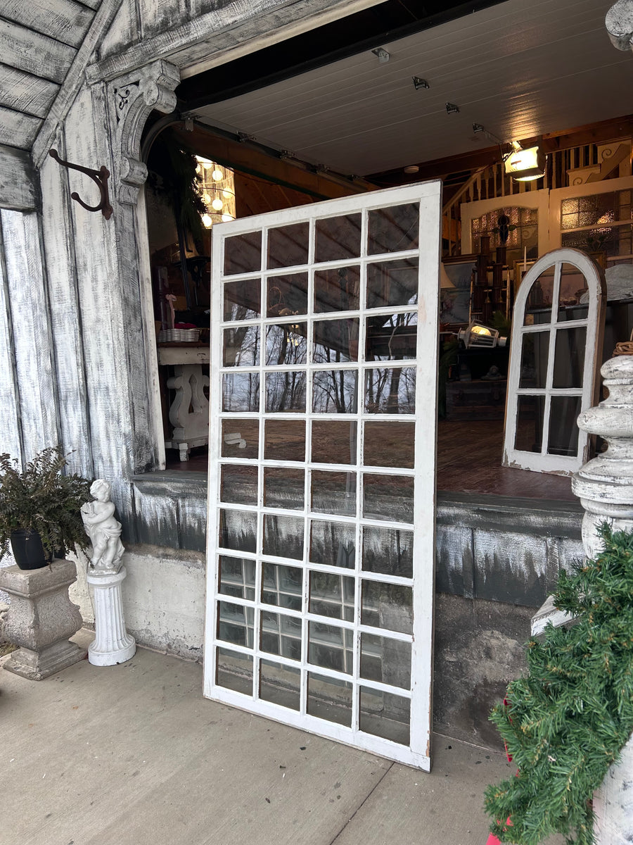 Antique 40 Lite Wavy Glass Window