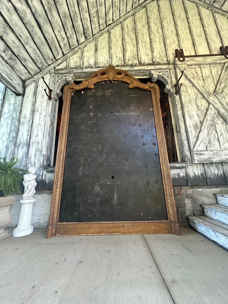 Antique Mirror (new glass installed-see pictures)