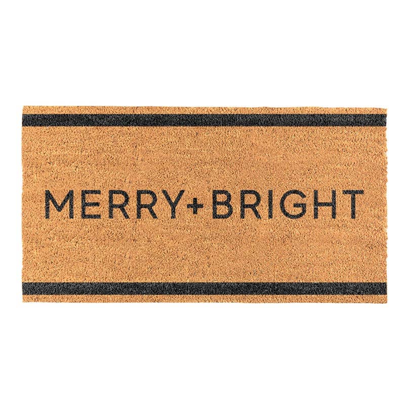 Large Doormat - Merry + Bright