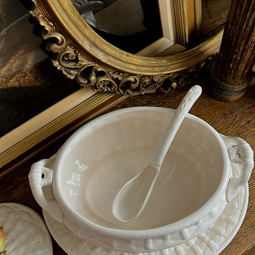 Vintage Garden Harvest Soup Tureen