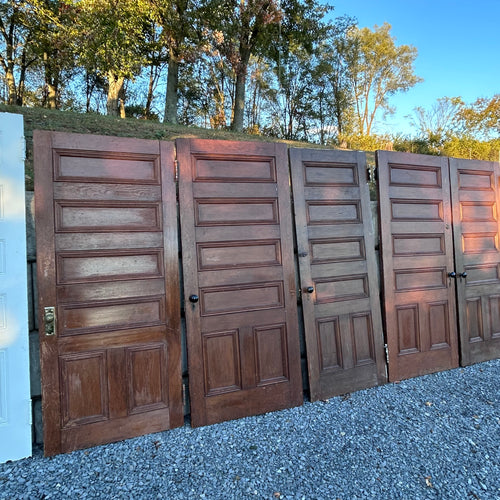 Antique Solid Wood Raised Panel Doors