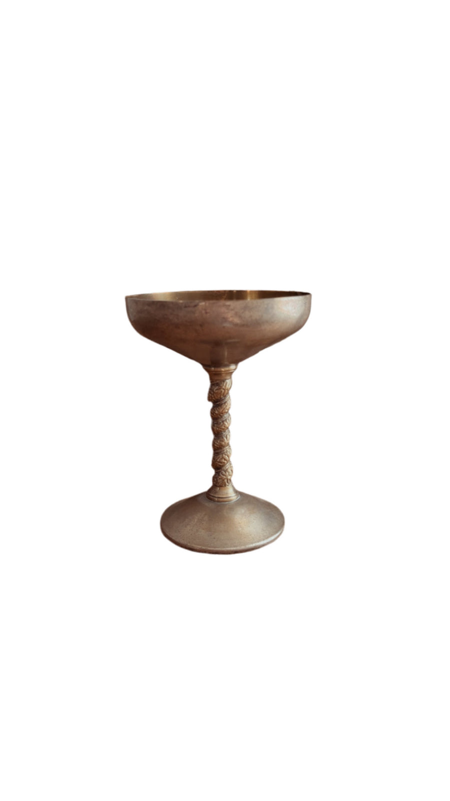 Antique Silver Champagne Goblet