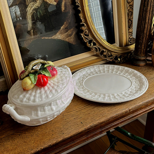 Vintage Garden Harvest Soup Tureen