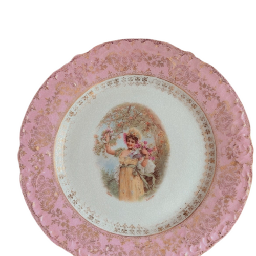 Antique Porcelain Plates