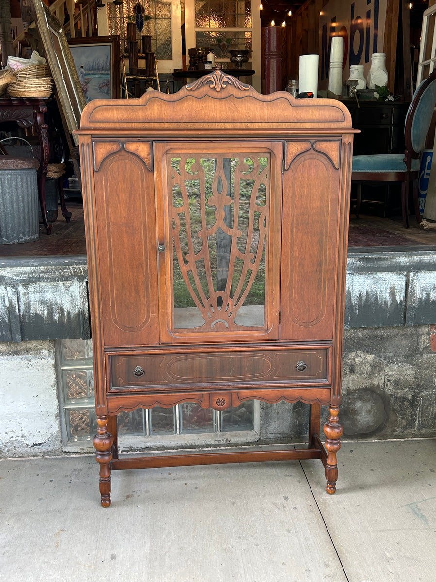 Antique China Cabinet/Linen Cabinet
