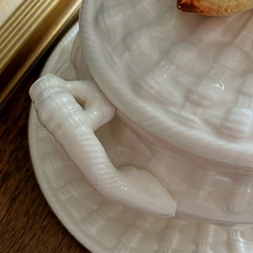 Vintage Garden Harvest Soup Tureen