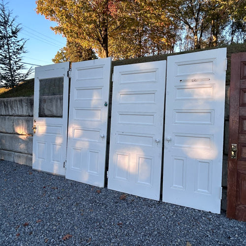 Antique Solid Wood Raised Panel Doors