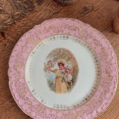 Antique Porcelain Plates
