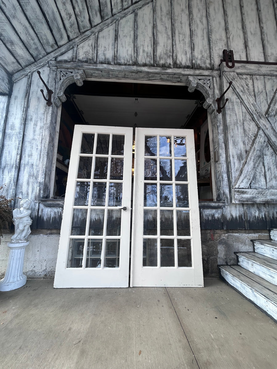 Antique 15 Lite French Doors