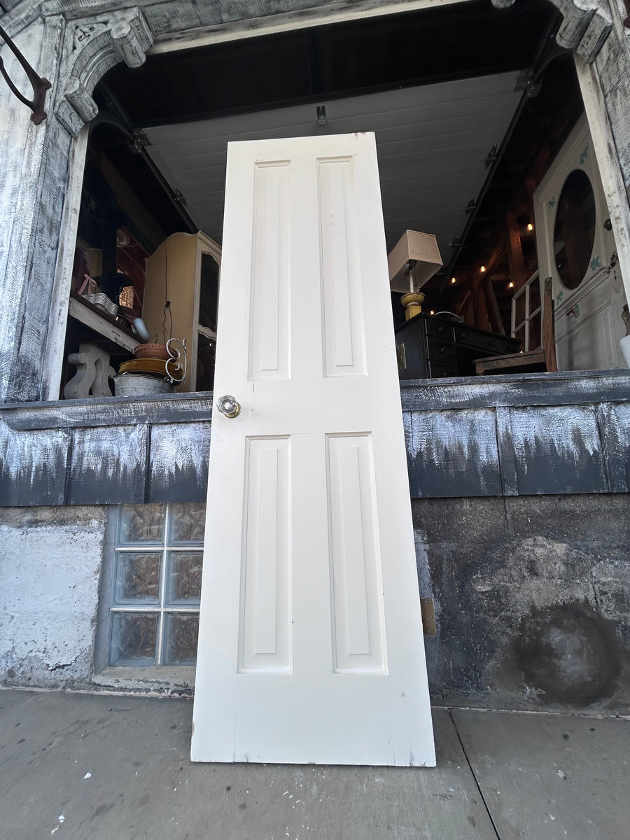 23” Antique Four Panel Door