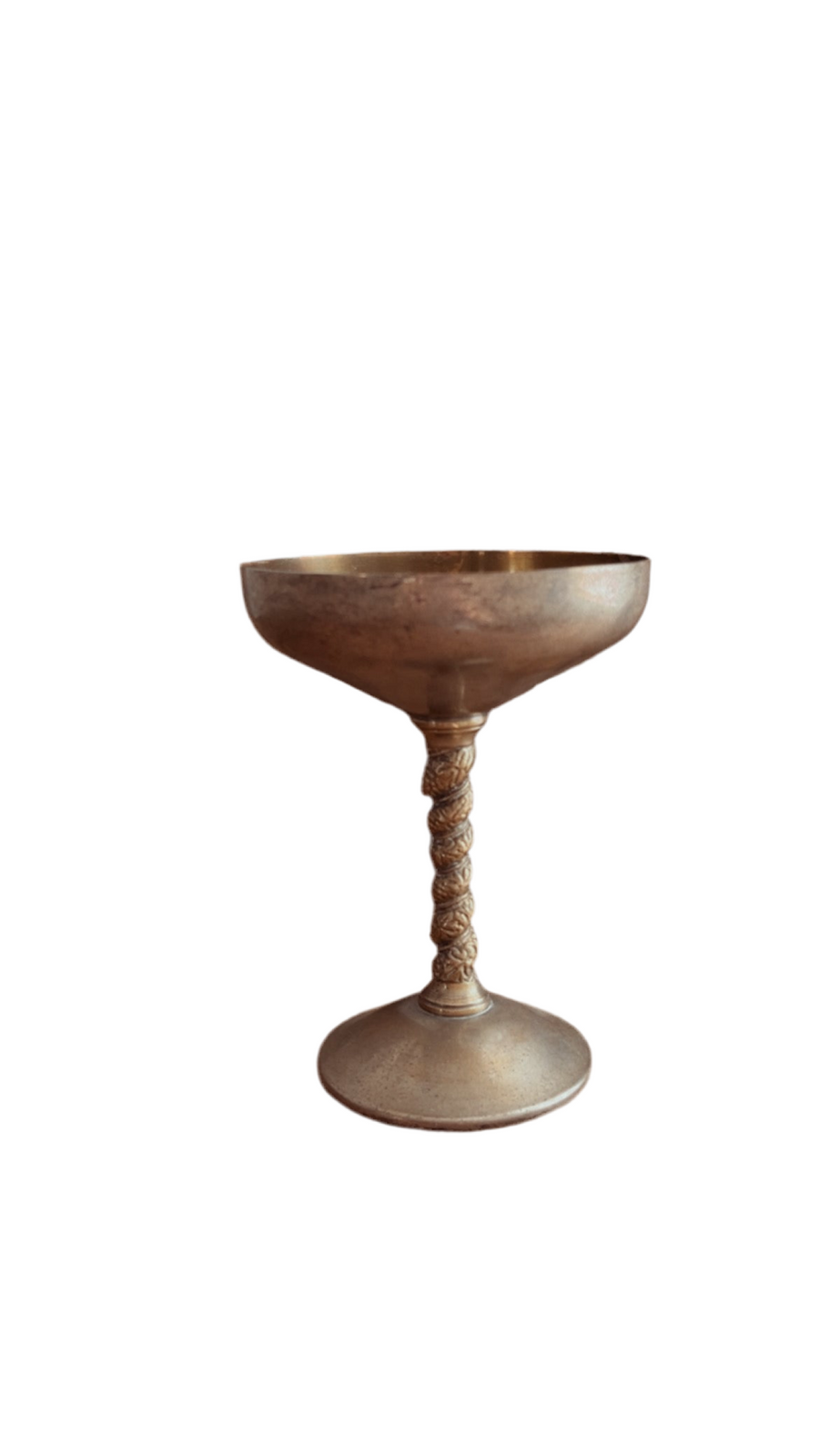 Antique Silver Champagne Goblet