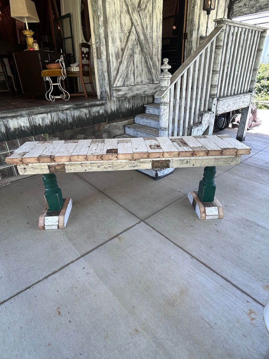 One-of-a-Kind Handcrafted Farmhouse Style Sofa Table