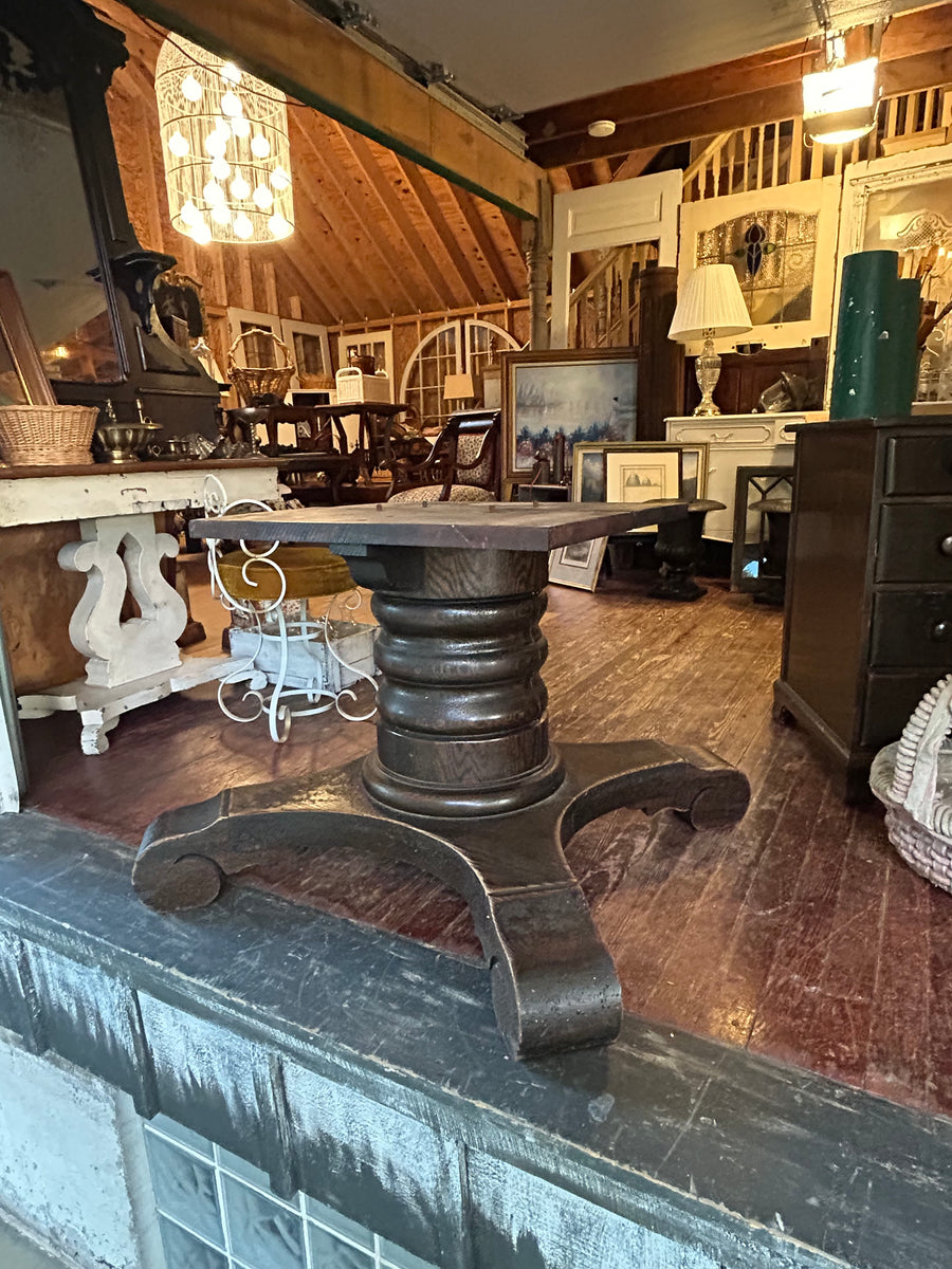 Antique Pedestal Base