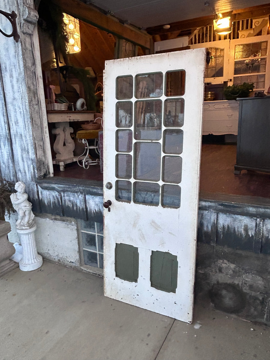 Beautiful 32” Antique Farmhouse Door