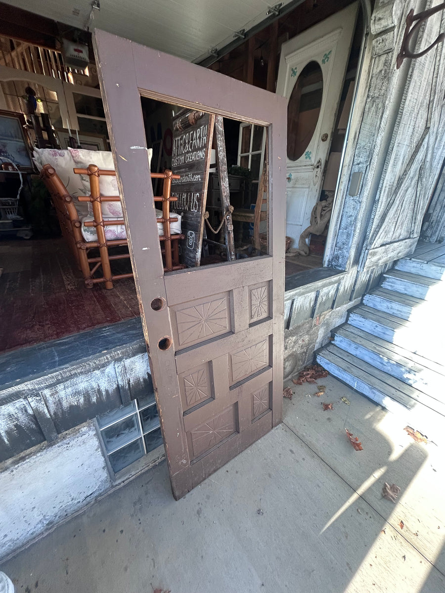 34” Antique Farmhouse Door