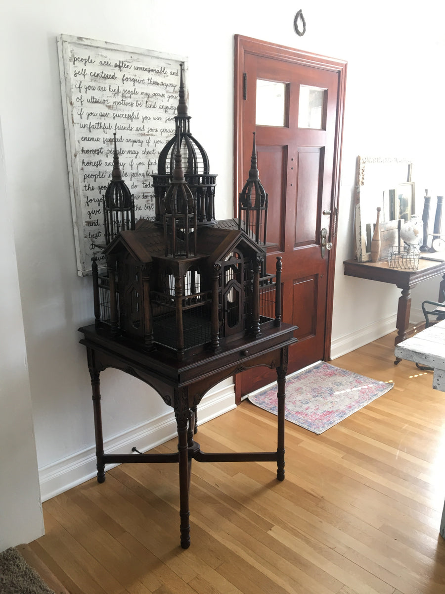 Victorian Birdcage Table