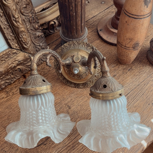 Antique Double Wall Sconce