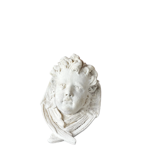 Vintage Sandstone Cherub Shelf