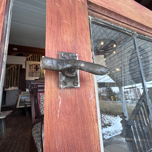 Beautiful 26 inch Leaded Glass Doors