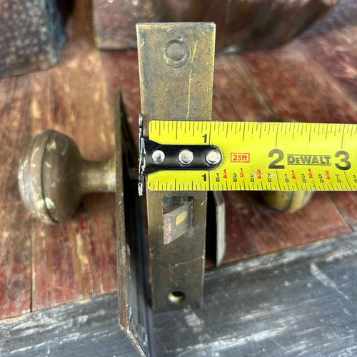 Antique Door Knobs with Mortis Lock