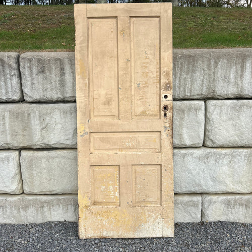 Five Panel Antique Solid Wood Door