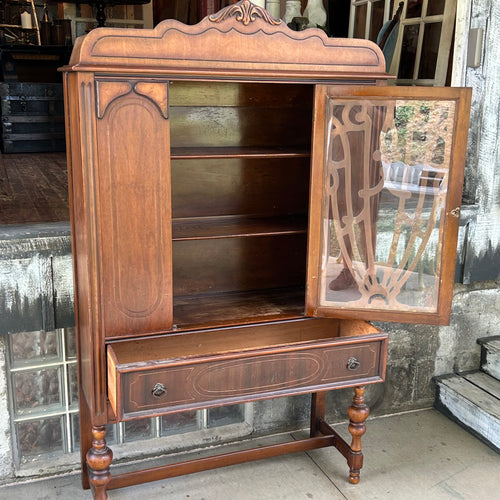 Antique China Cabinet/Linen Cabinet