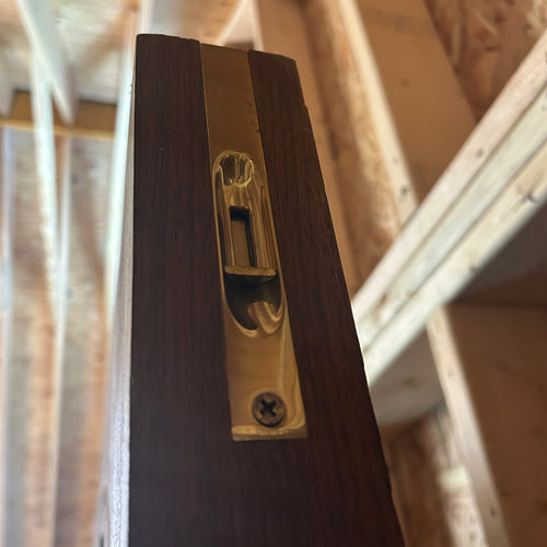 Custom Made Black Walnut Entry Doors