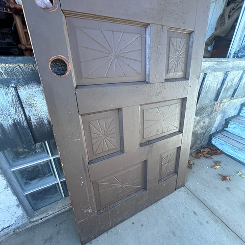 34” Antique Farmhouse Door