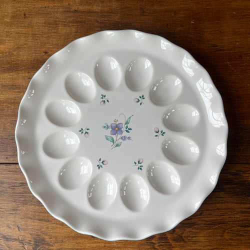 Vintage Pfaltzgraff Deviled Egg Ceramic Platter