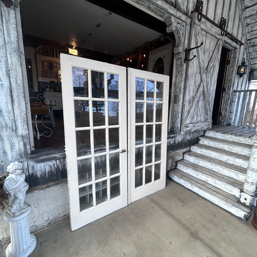 Antique 15 Lite French Doors