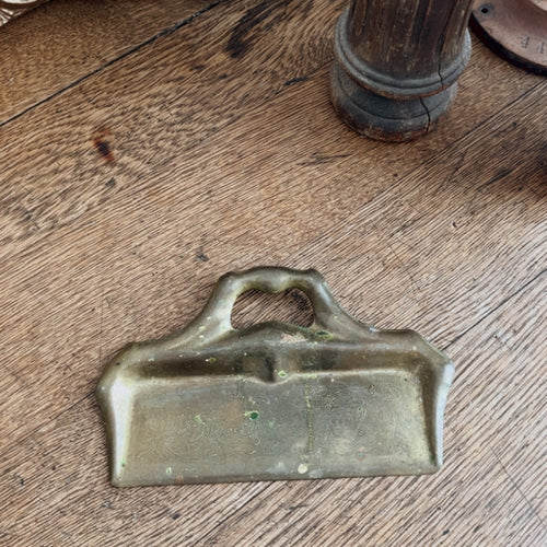 Vintage Brass Dust Pan/Crumb Tray