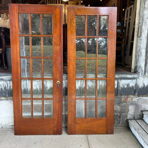 60” Antique French Doors