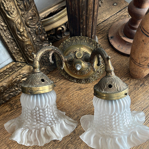 Antique Double Wall Sconce