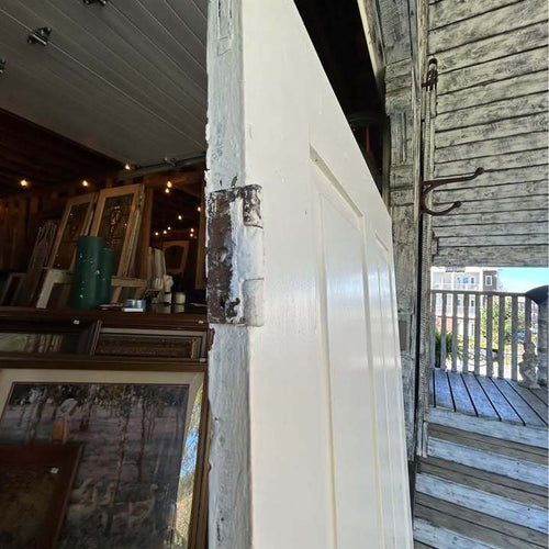 Vintage White 4-Panel Interior Door