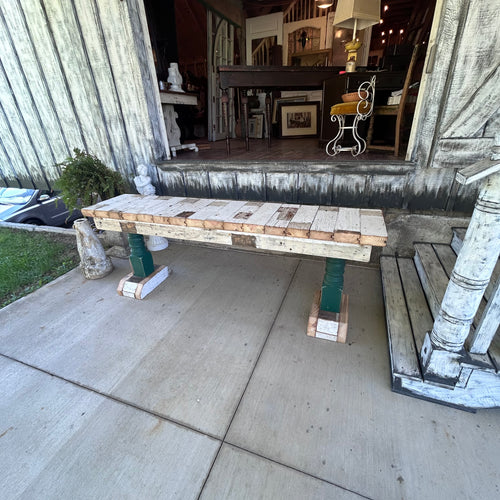 One-of-a-Kind Handcrafted Farmhouse Style  Sofa Table