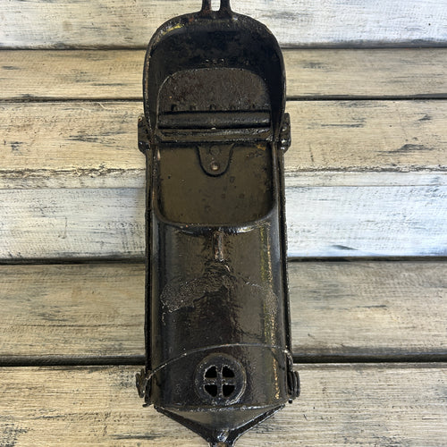 Antique Cast Iron Wall-Mounted Mailbox - Griswold-Style