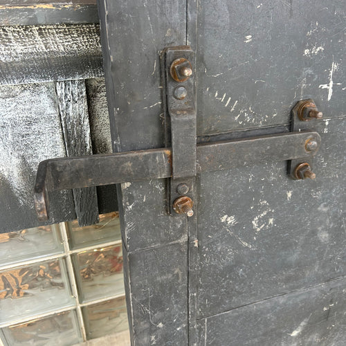 Antique Industrial Fire Door