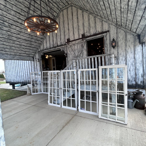 1896 Antique Wavy Glass Windows