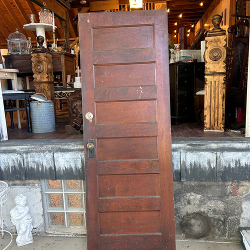 30” Antique Six Panel Shaker Door