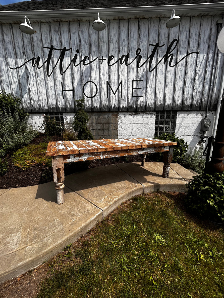 Rustic Farmhouse Dining Table