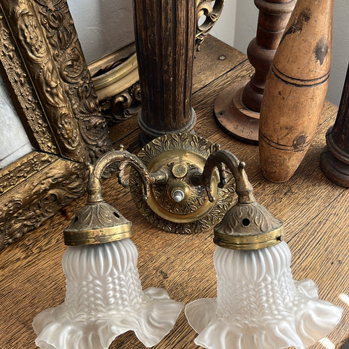 Antique Double Wall Sconce