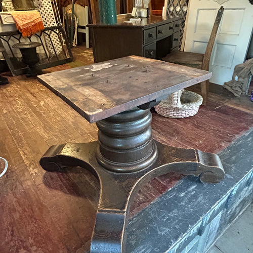 Antique Pedestal Base