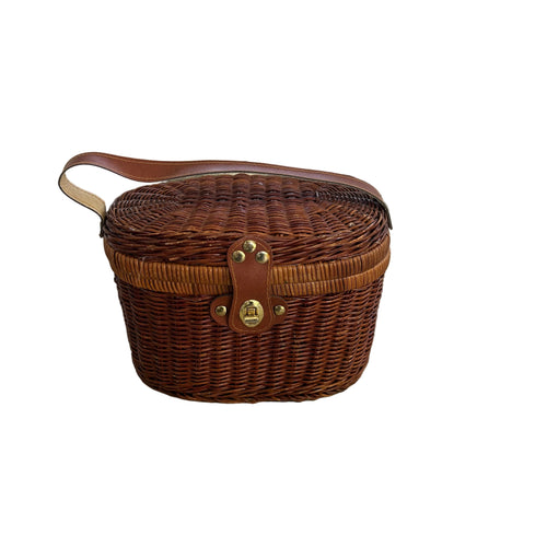 Vintage Wicket Basket/Bag