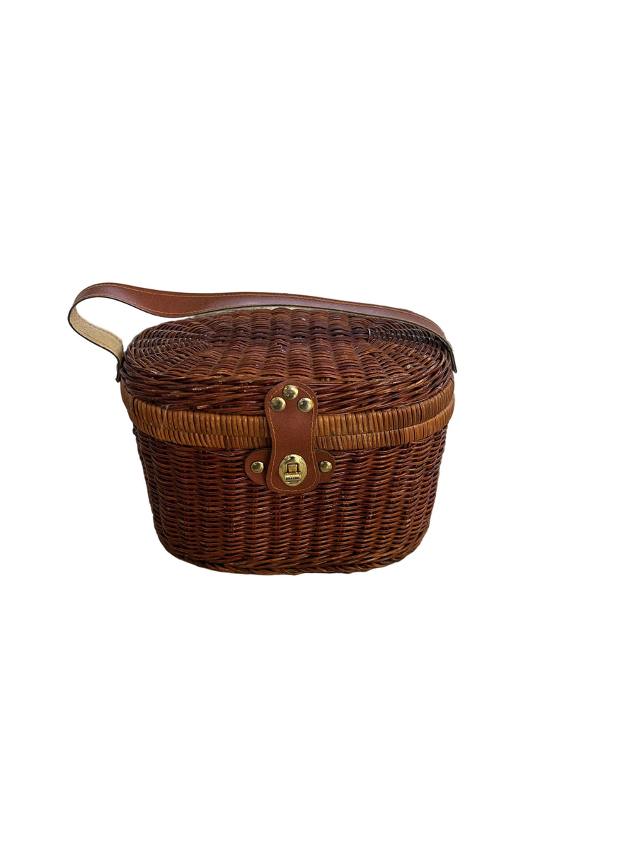 Vintage Wicker Basket/Bag